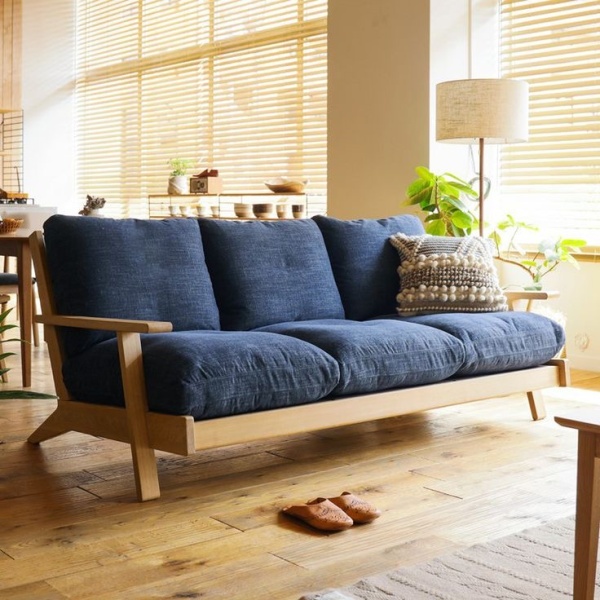 Japonez Beech Wood Indoor Sofa