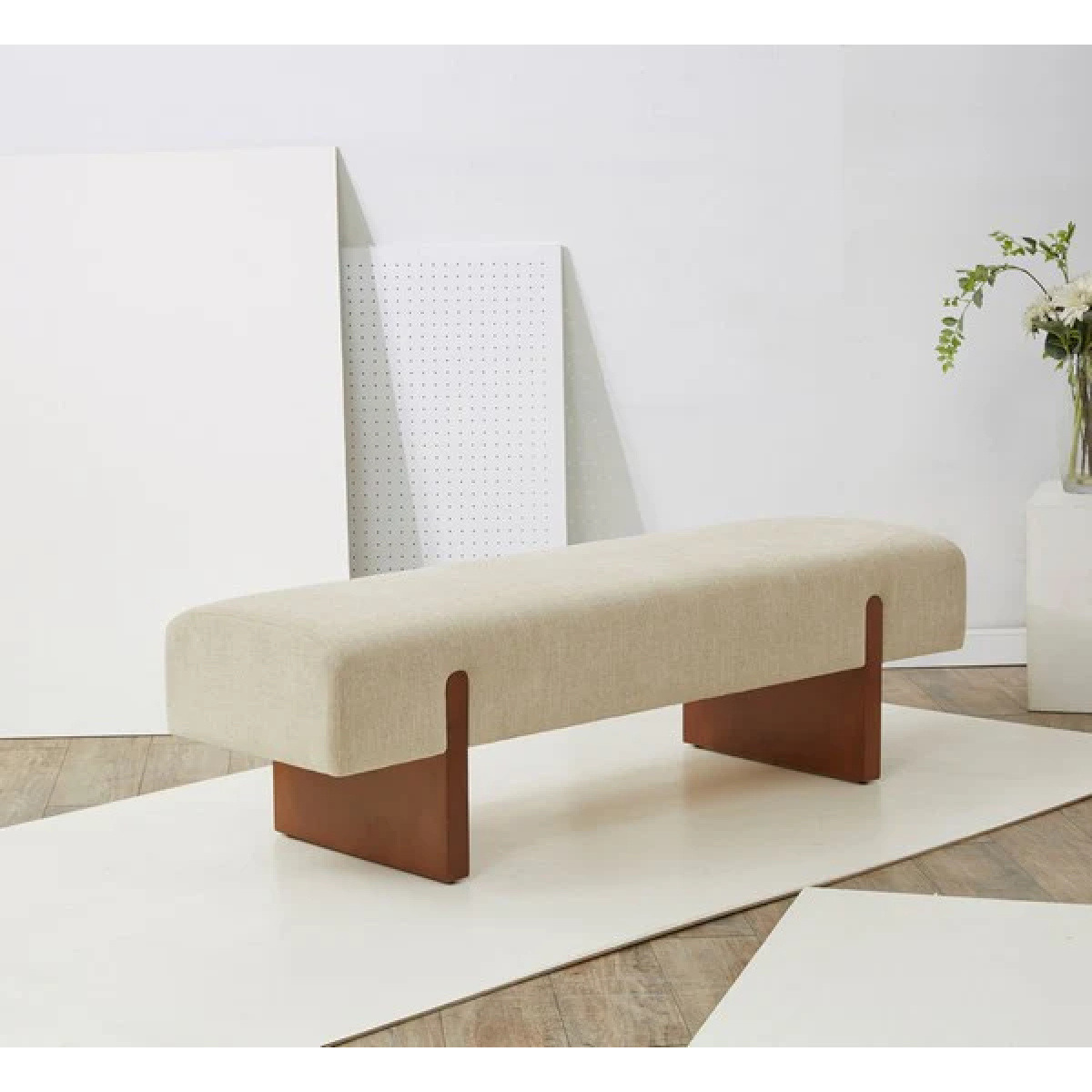 Agudo Upholstered Bench