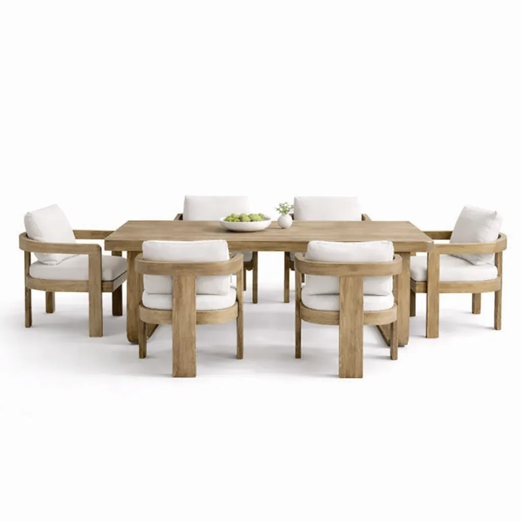 22FE83A3-EB23-4A15-A409-67F0BD8074ED Asil Dining set - Image 1
