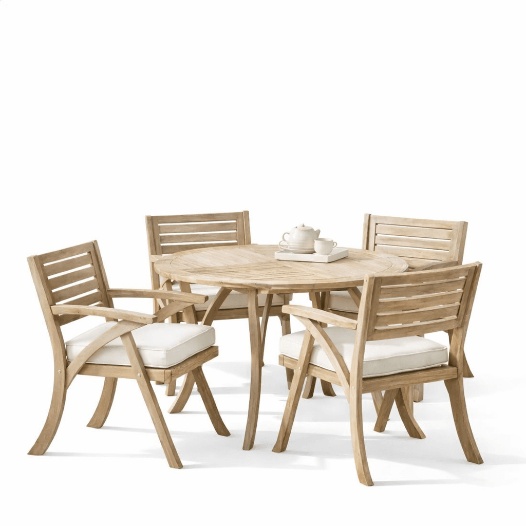 7469E592-163E-40F5-AAE0-269DC59FBD4A K Dining Set - Image 1