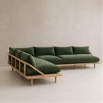 Adanc Beech Wood Sofa - Image 5