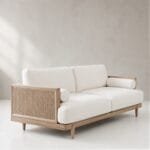 Ampia Beech Wood Indoor Sofa