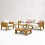 Bellus Set - Luxury outdoor seating set Egypt by Royal Garden, widest 3 seater sofa W220cm