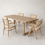 Cane Dining Set