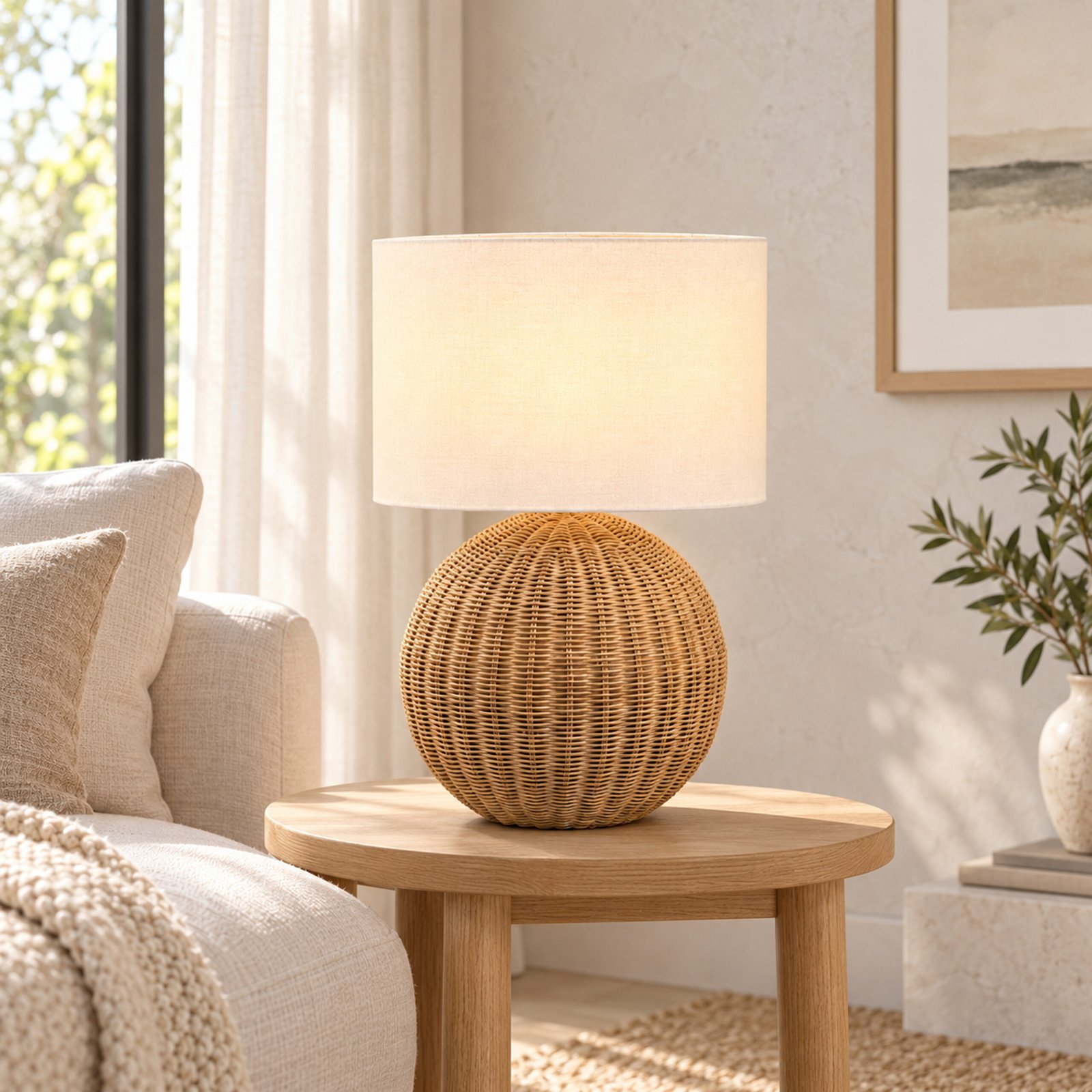 Coconut 1 Coconut table lamp - Image 1