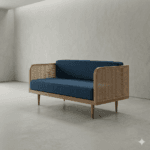 Sorella Beech Wood Sofa - Image 2