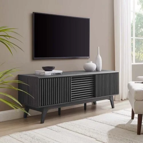 Aislado TV Unit - Luxury natural beech wood TV unit Egypt by Royal Garden, W 160cm x D 40cm x H 55cm Beech Oak Veneer
