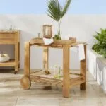 Evergreen Tea Cart