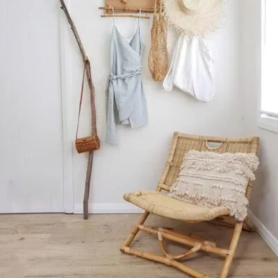 Pile Chair - Luxury pure bamboo indoor chair Egypt by Royal Garden, W 67cm x D 70cm x H 70cm relaxed lounging