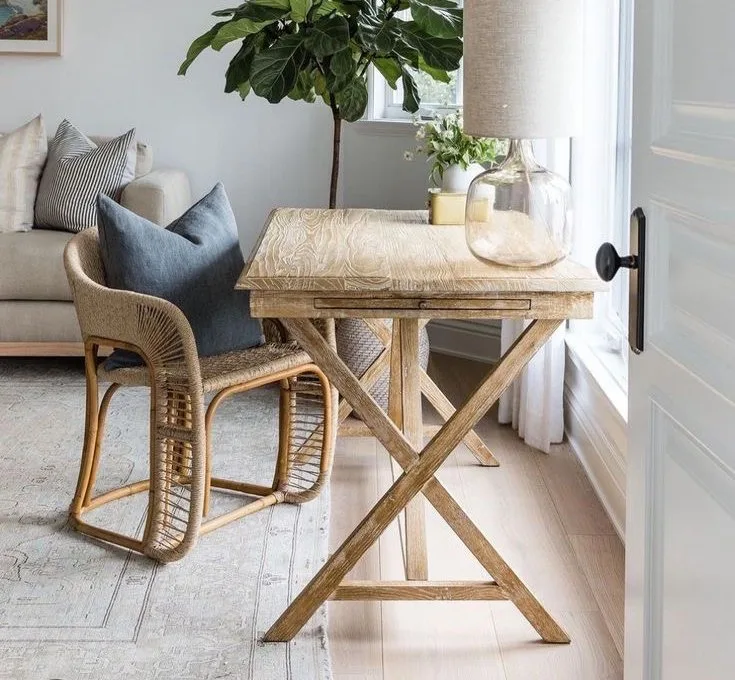Birou Beech Desk - Image 2