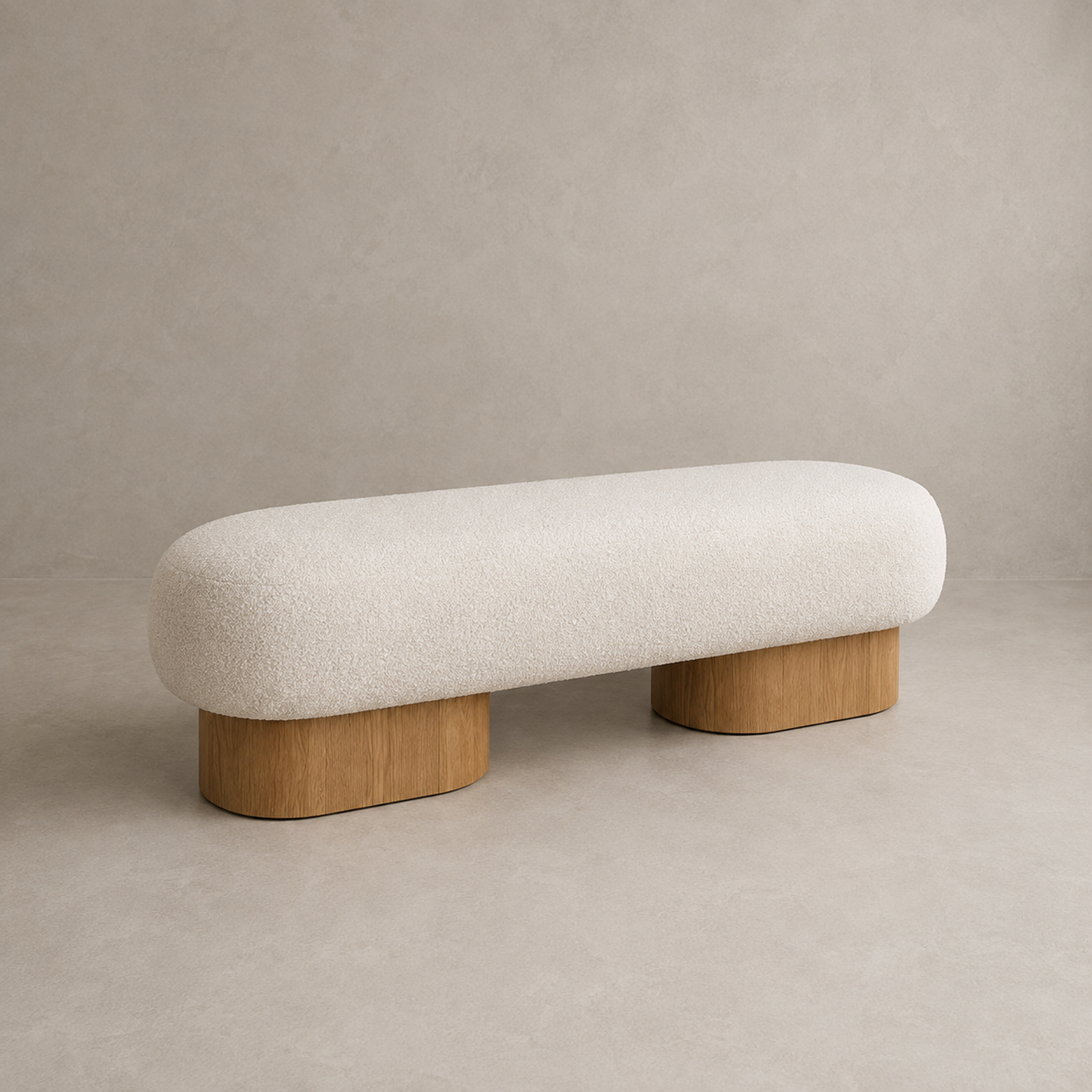 Polygon Polygon Upholstered Bench - Image 1