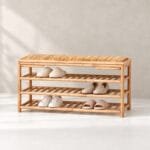 Walter Bamboo Shoe Cabinet