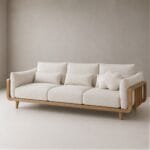 Malla Beech Wood Sofa