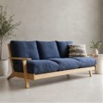 Japonez Beech Wood Indoor Sofa - Image 2