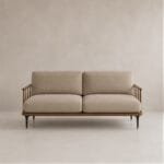 Osaka Beech Wood Sofa - Image 2