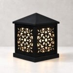 Modern Carved Outdoor Garden Lantern Lamp - Image 2