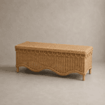 Weaver Bamboo Bench