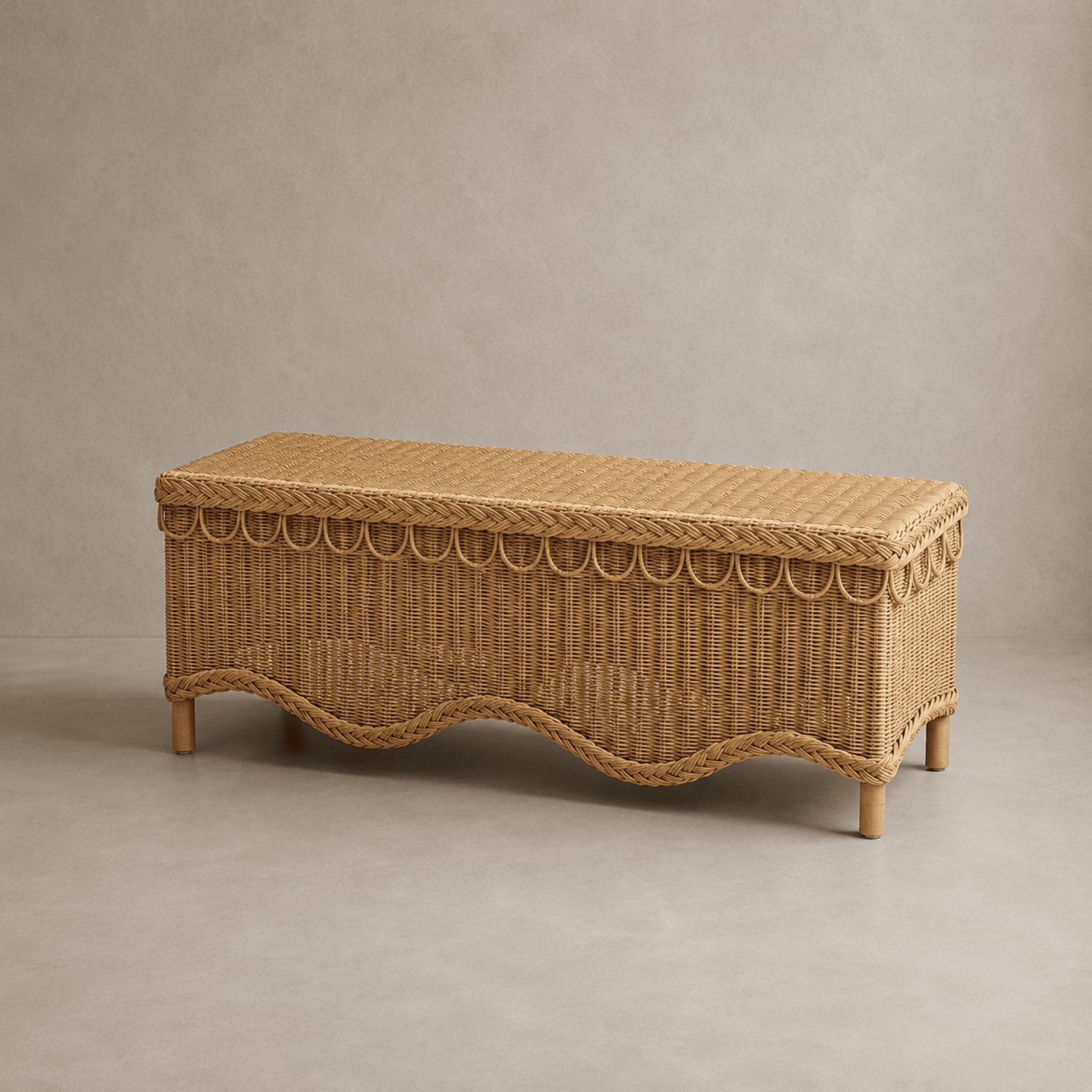 weaver Weaver Bamboo Bench - Image 1