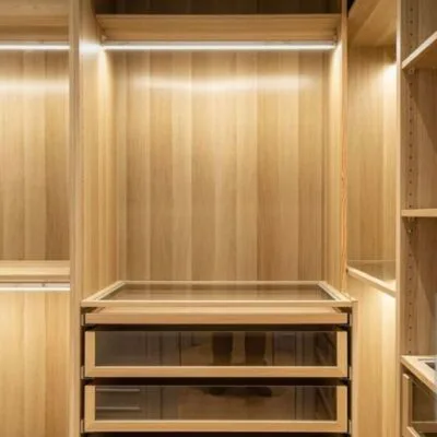 Ceket Dressing room - Luxury custom dressing room Egypt by Royal Garden, layered zoned wardrobe design