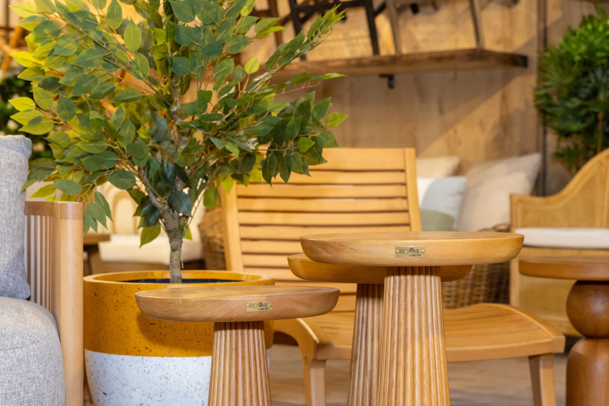 royal garden-47 Trio Side Table